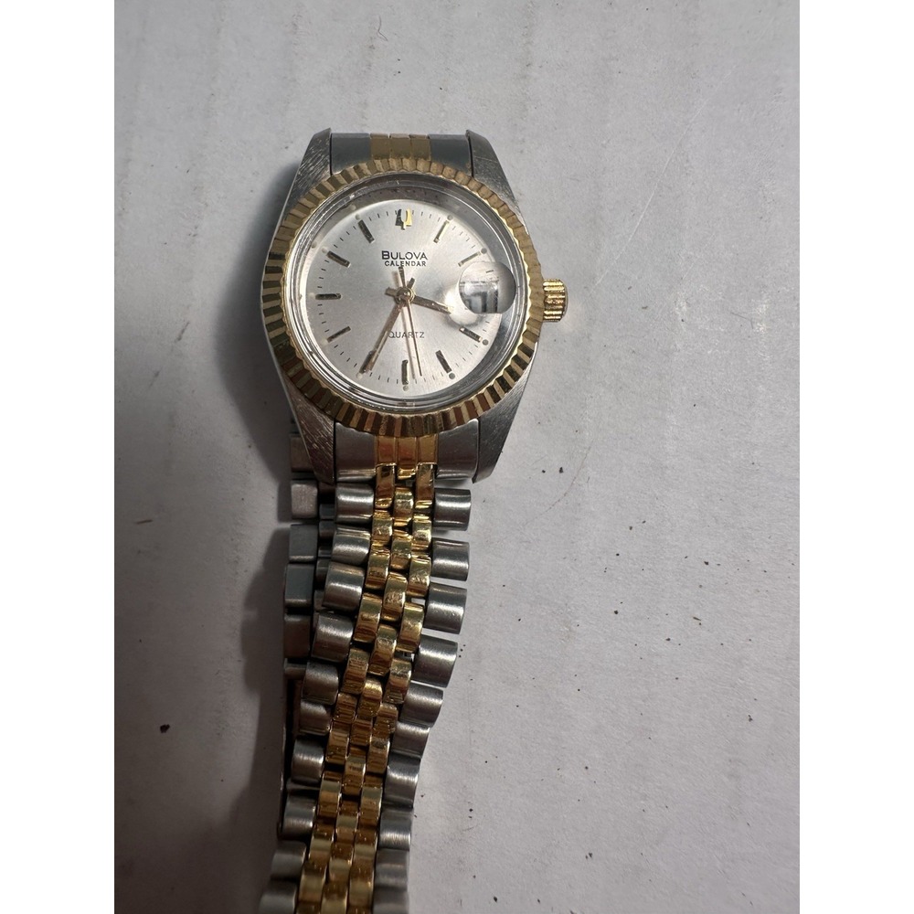 Bulova Women's Watch Stainless Steel.FOR PARTS OR NOT WORKING